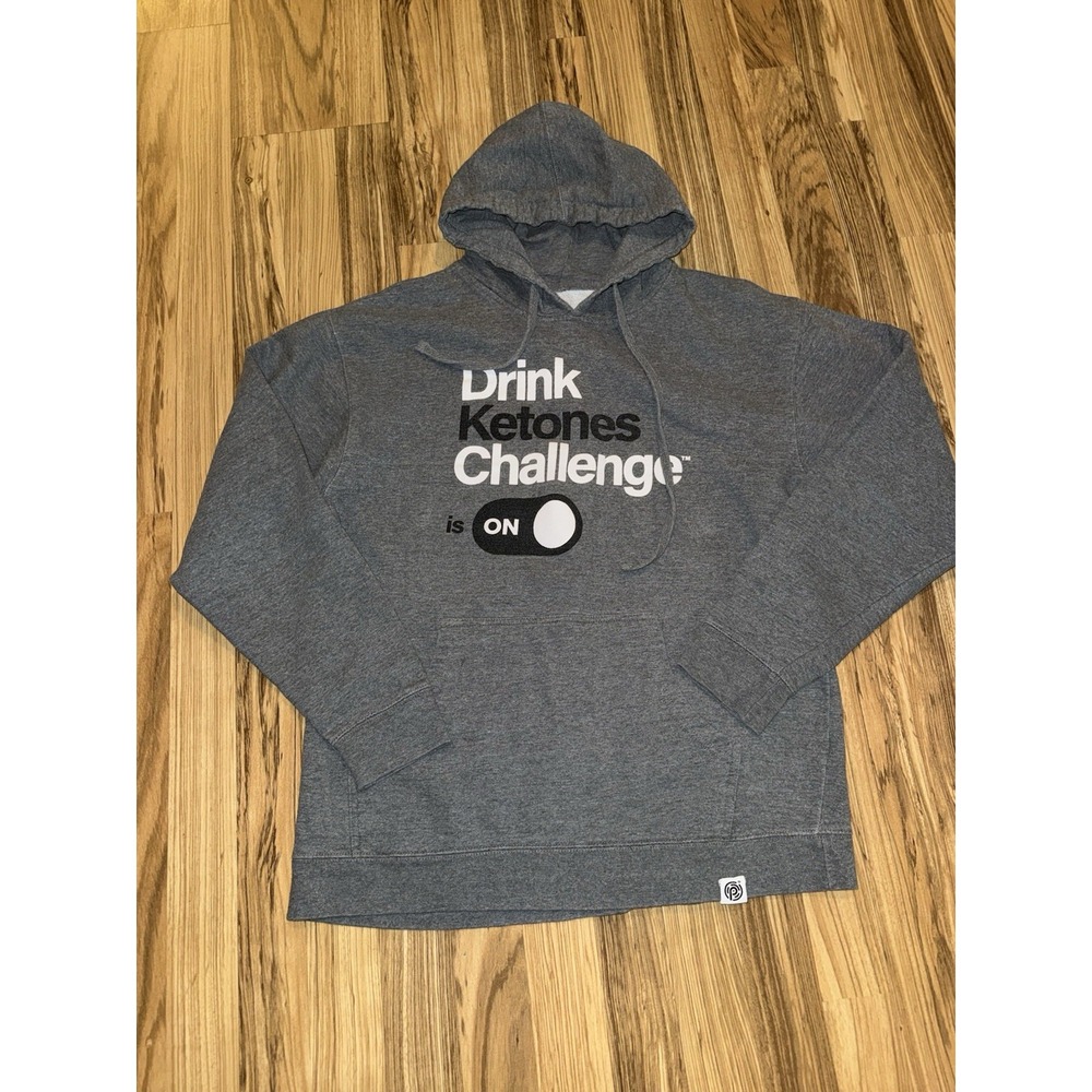 Pruvit Sz L Large Unisex‎ Sweatshirt Hoodie Drink Ketones Challenge